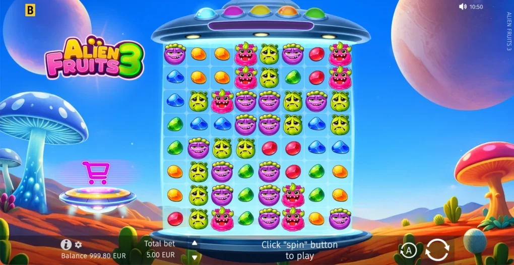 Alien Fruits 3 – klustere, fem feltendringer og Cosmo Frenzy