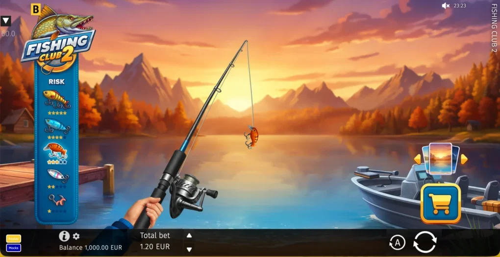 Fishing Club 2 – fem risikonivåer og fangstens pris