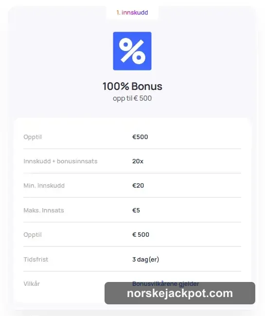 Hype Kasino bonus og kampanjer