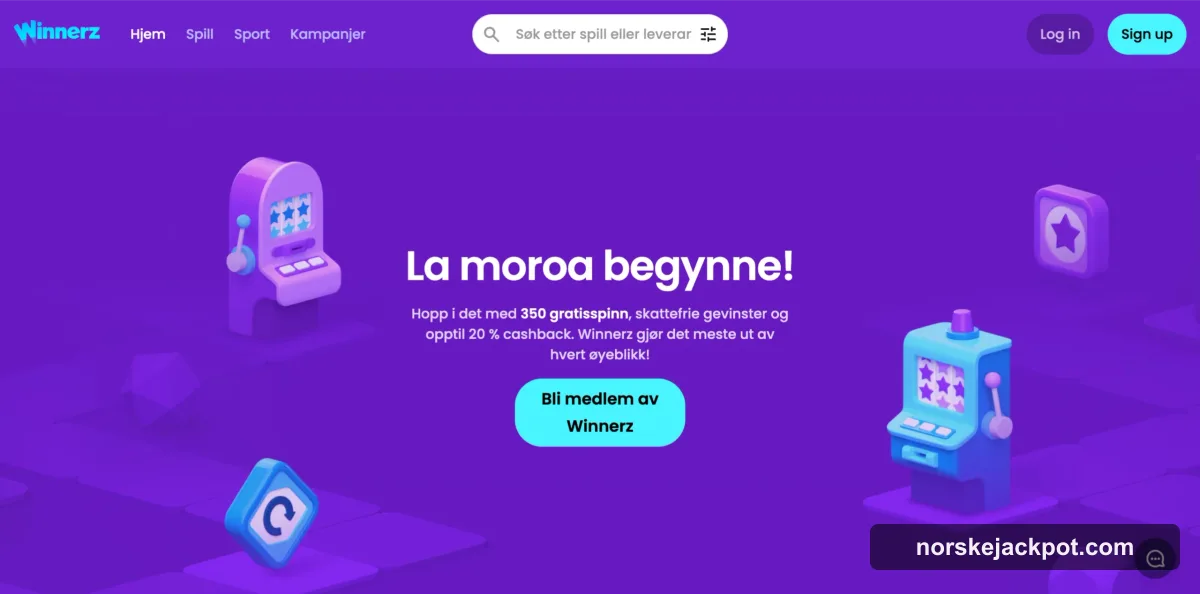 Winnerz bonus og kampanjer